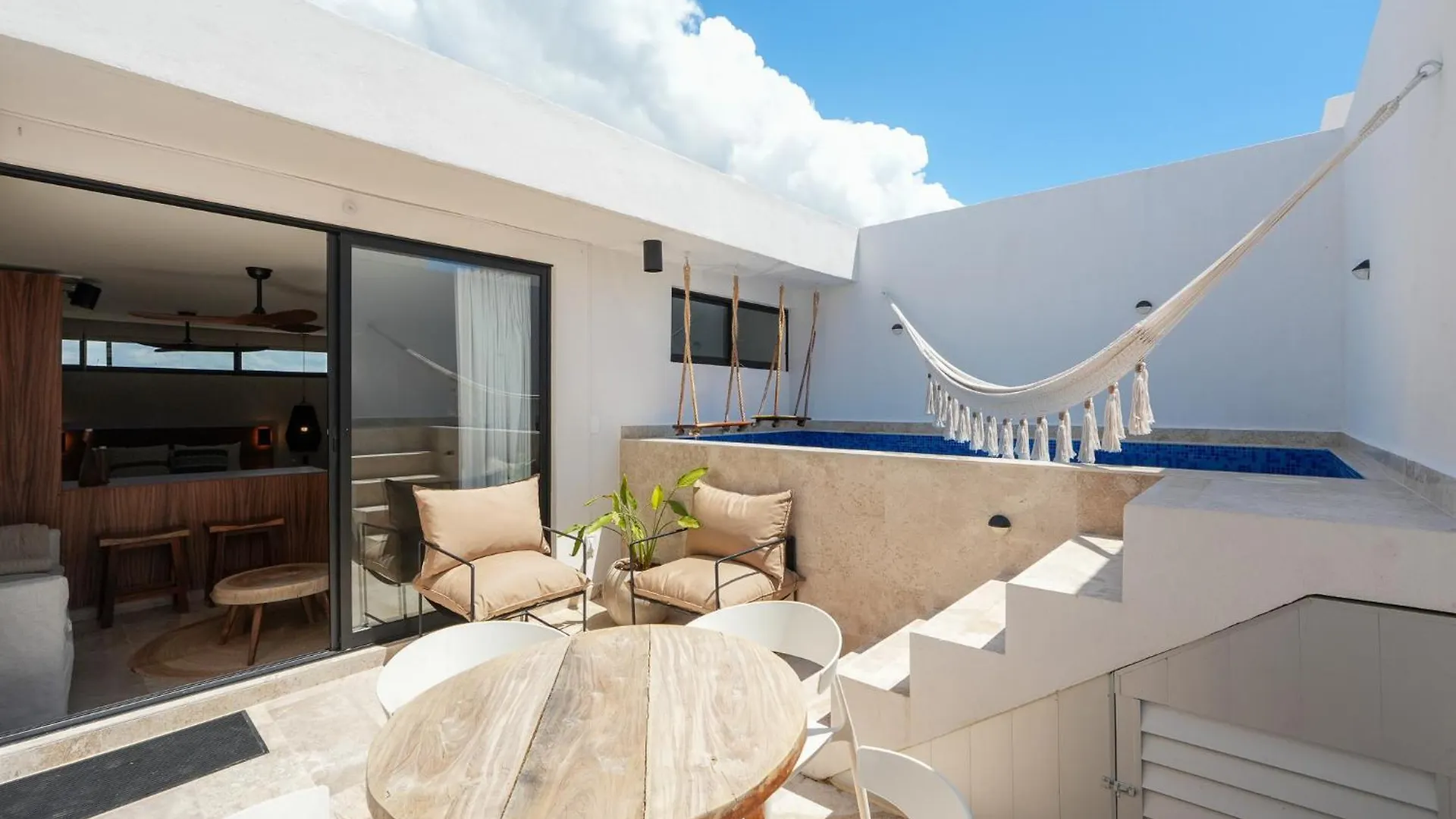 Aldea Dream Home Modern Designer 2 Floor Penthouse Sleeps 8 Tulum